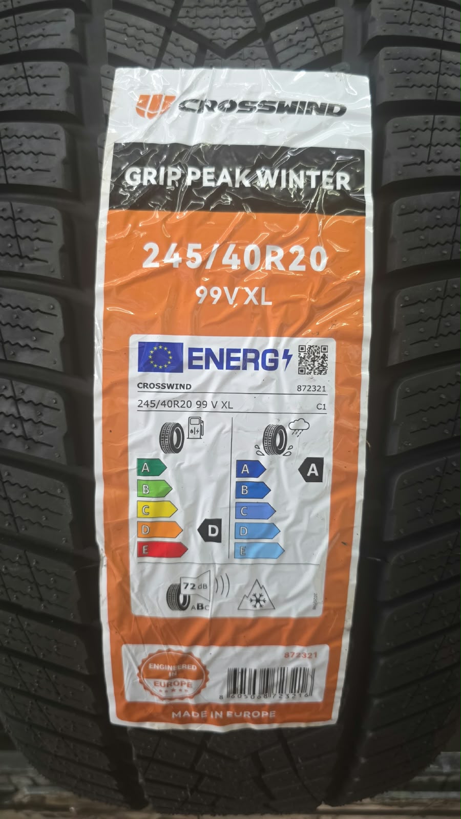 Crosswind GRIP PEAK WINTER 245/40 R20